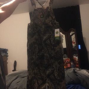 Kids camo overalls